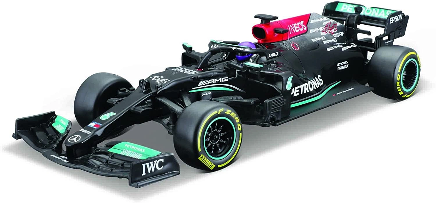 Own the Thrill: 1:24 Lewis Hamilton 2021 Mercedes F1 RC Car