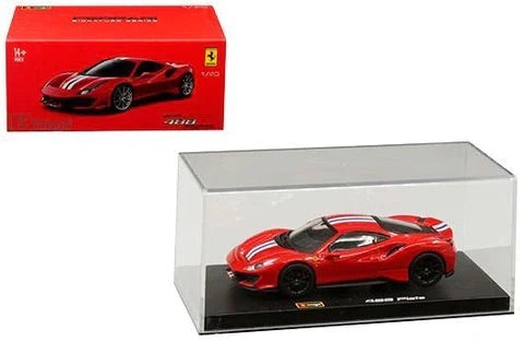 Ferrari 488 Pista 1:43 Collector's Display Model in Crystal Case